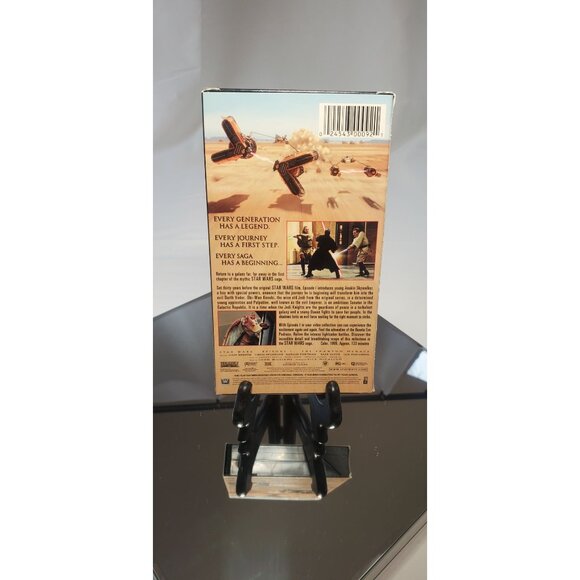 Star Wars Episode I: The Phantom Menace VHS Tape 2000 - Picture 2 of 2